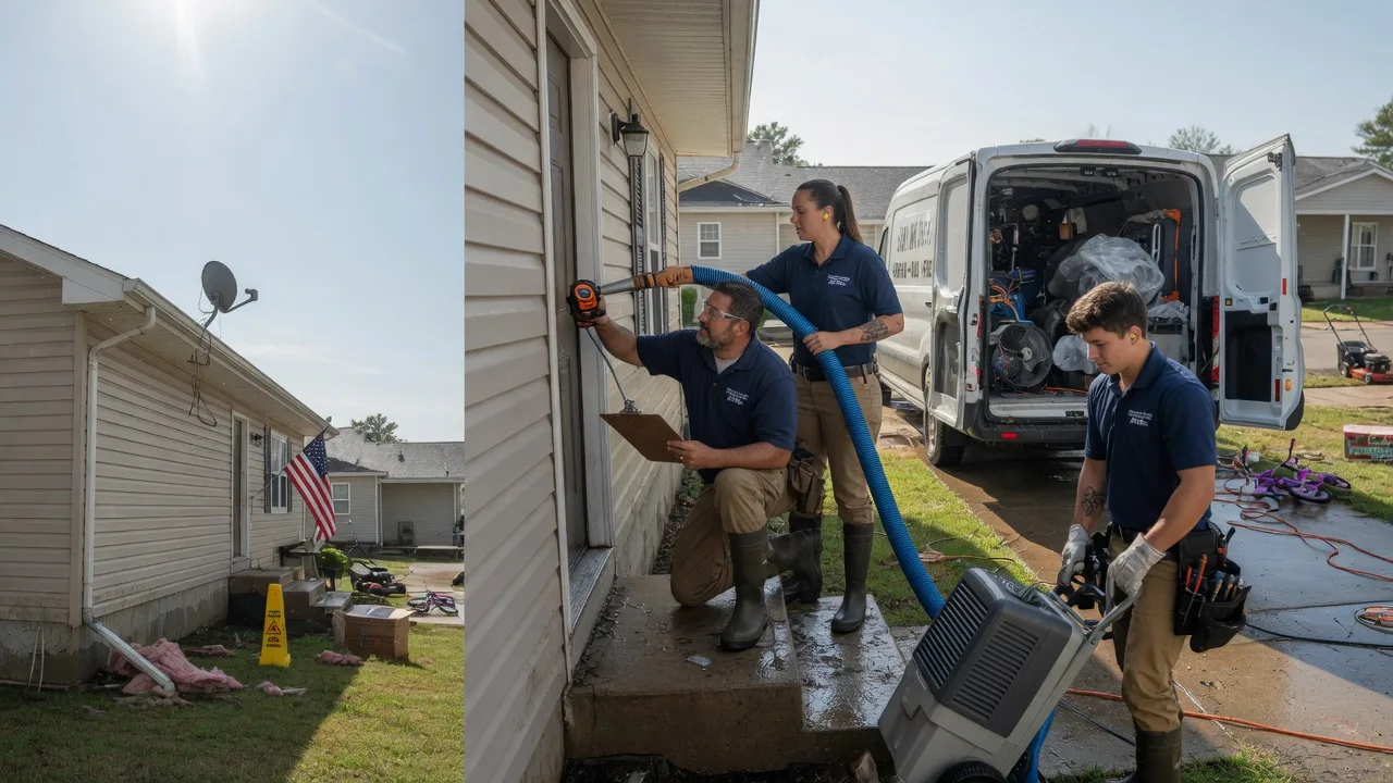 Ceiling Water Damage Restoration in Wounded Knee, SD near me