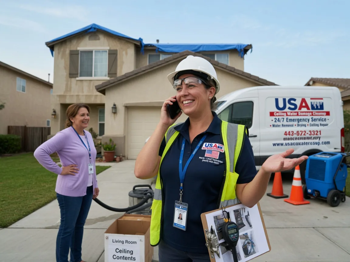 Ceiling Water Damage Restoration Wounded Knee, SD FAQs